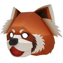 Kit  Máscaras Animais Para Imprimir E Montar Lobo Leão Aguia