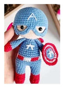 40 Receitas Amigurumi  Super Herois - Envio Imediato