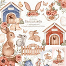 Arquivo Digital Páscoa Pasquarela Ilustrações Aquareladas