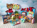 Pack de Arquivos de Corte Pool Party Menino 4 Kits - Studio e PDF