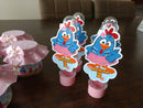 Arquivo De Corte Silhouette A Galinha Pintadinha Rosa Kit 3