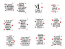 Pack Sublimação Artes Canecas Dia Dos Namorados 5.0 Arquivo