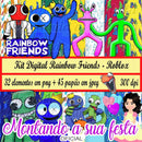 Kit Digital Rainbow Friends - Roblox