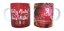 Pacote 12 Estampas Natal - Arte Caneca Sublimação + Brinde