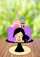 Topo De Bolo Pocahontas Baby - Arquivo Digital