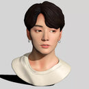 Bts Bustos Pack Archivos Stl Obj Impresión 3d