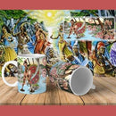 Artes Corel Orixás Sublimação Pacote Estampas Editáveis