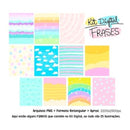 Estampas Frases Coloridas Motivacionais Sublimação Mockups