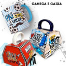 Artes Dia Dos Pais Pack3 Frases Coloridas Pandoca Sublimação