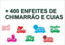 400 Vetores Enfeites Chimarrão + Brindes Laser E Router