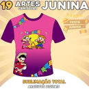 Pack Artes Festa Junina Camisetas Sublimação Total Estampas