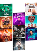 + De 10mil Arquivos Editáveis Para Shows, Eventos E Festas