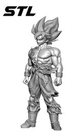 Stl Miniaturas Dragon Ball  _ Arquivos Digitais