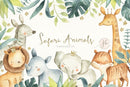 Kit Digital África Safari Aquarela 6