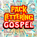 Gospel Png Kit Pack Lettering Gospel Frases E Elementos