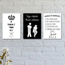 Arquivo Digital Trio De Quadros Decorativos Tema Banheiro
