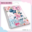 KIT DIGITAL COMPLETO ENCADERNAÇÃO E SUBLIMAÇÃO VOLTA AS AULAS MINNIE ROSA