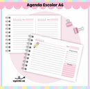 Agenda Escolar A6 - Arquivo Digital