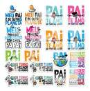 Pacote De Artes Dia Dos Pais Pack Completo  - Envio Imediato