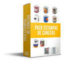 Estampas Sublimação Canecas Séries - 850