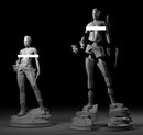 Tomb Raider Angelina Lara Croft + Nsfw Stl Obj Impresión 3d