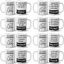 Pack Estampas Flork Profissões Sublimação Artes Canecas