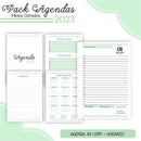 Arquivo Digital Miolos De Agendas Colorido 2023
