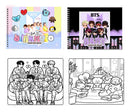 Arquivo Digital Livro De Colorir Bts