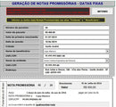 Planilha Notas Promissórias