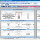 Planilha Para Cálculo De Materiais De Construção