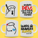 Bento Flork Memes Gospel - Artes P/caneca Em Arquivo Png