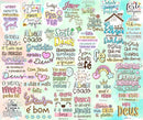 Gospel Png Kit Pack Lettering Gospel Frases E Elementos