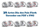 Kit Digital Flork Torcedor Dia Dos Pais