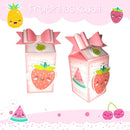 Kit Festa Frutas Kwaii - Arquivo Digital