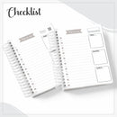 Agenda Checklist Masculina - Arquivo Digital