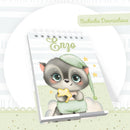 Encadernação Baby Bichinho Dorminhoco - Arquivo Digital