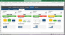Controle De Indicadores E Metas Por Setor Em Excel