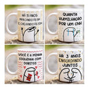 Artes Do Flork P/ Sublimação Caneca Frases Memes Divertidas
