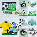 Pack Arquivos de Corte Topos de Bolo Copa do Mundo - Studio