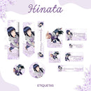 Etiqueta Escolar Hinata - Arquivo Digital