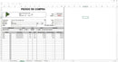 Planilha Pedido De Compra / Ordem De Compra