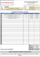 Planilha Folha De Orçamento Para Produtos E Serviços