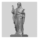Arquivo Stl Obj 3d Aspire Artcam Sagrado Coração De Jesus