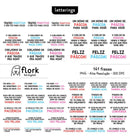 Kit Digital Flork Bento Memes Lettering Arquivos Png + Bônus