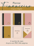 Arquivo Digital Combo Pedidos Planner Financeiro Blocos