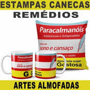 Estampas Remédios Almofadas Sublimação