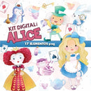 Kit Digital Alice No País Das Maravilhas