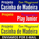 Projeto Casinha De Madeira Suspensa Com Playground Via Email