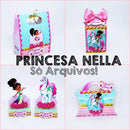Arquivo Digital Silhouette Princesa Nella