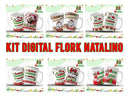 Kit Digital De Natal Flork 2022 Em Png + Mockups